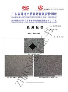 Metallographic analysis picture of wide tooth alloy